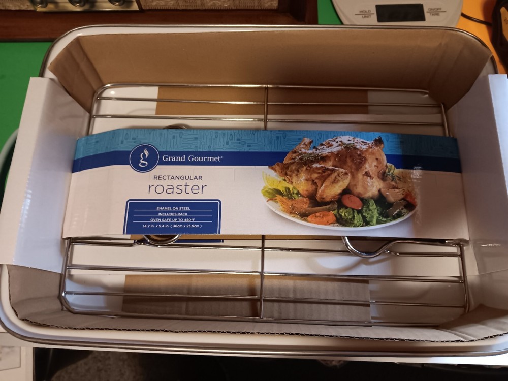 Grand Gourmet Rectangular roaster 14.2 x 9.4