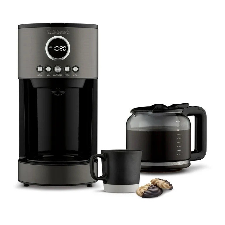 Cuisinart 12 Cup Programmable Coffeemaker Glass Carafe