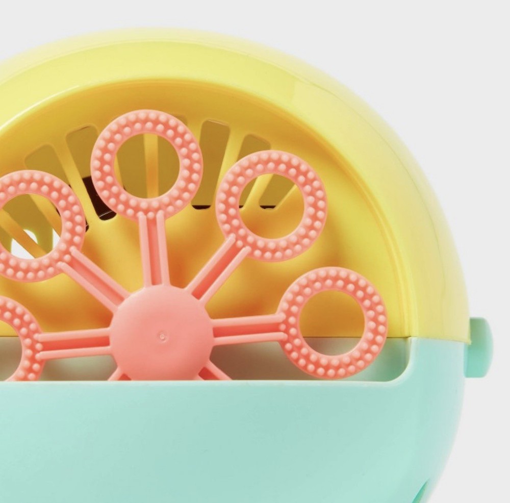 Sun Squad Mini Bubble Maker Fun Bubble Toy for Kids Ages 3+