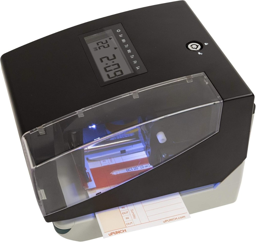 Precise Digital Time Clock & Date Stamping System for Effortless Time Tracking