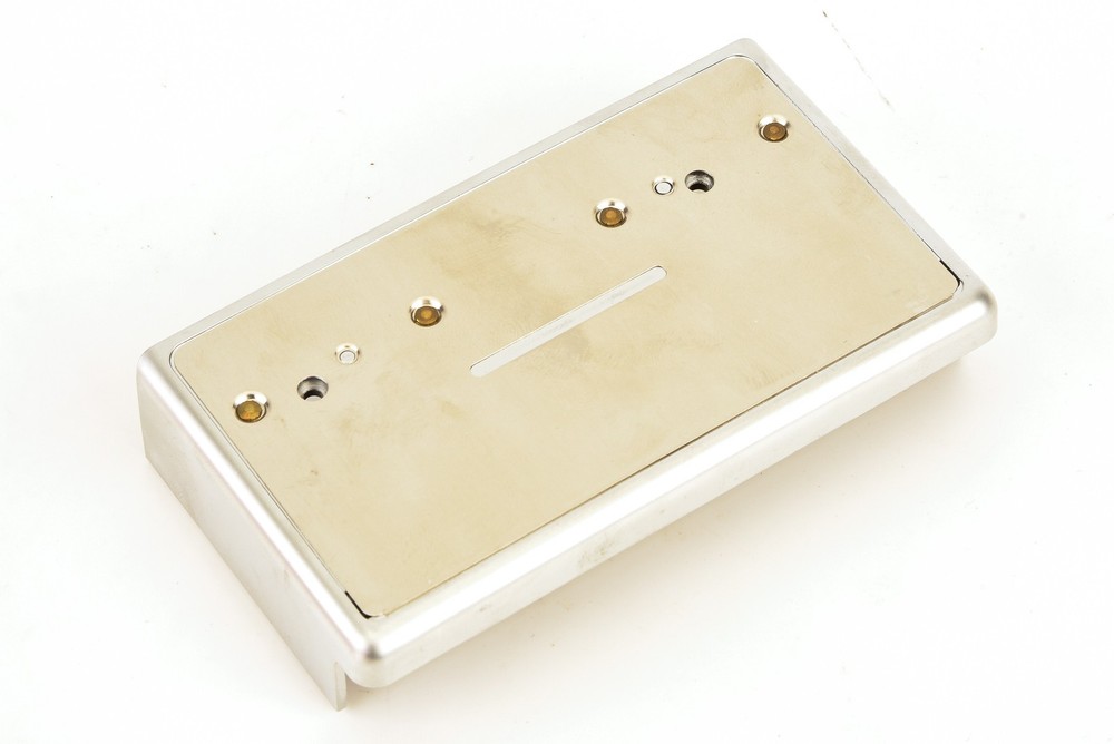 Polaroid SX-70 Camera Replacement Part - Silver - Front Bottom Cover V24