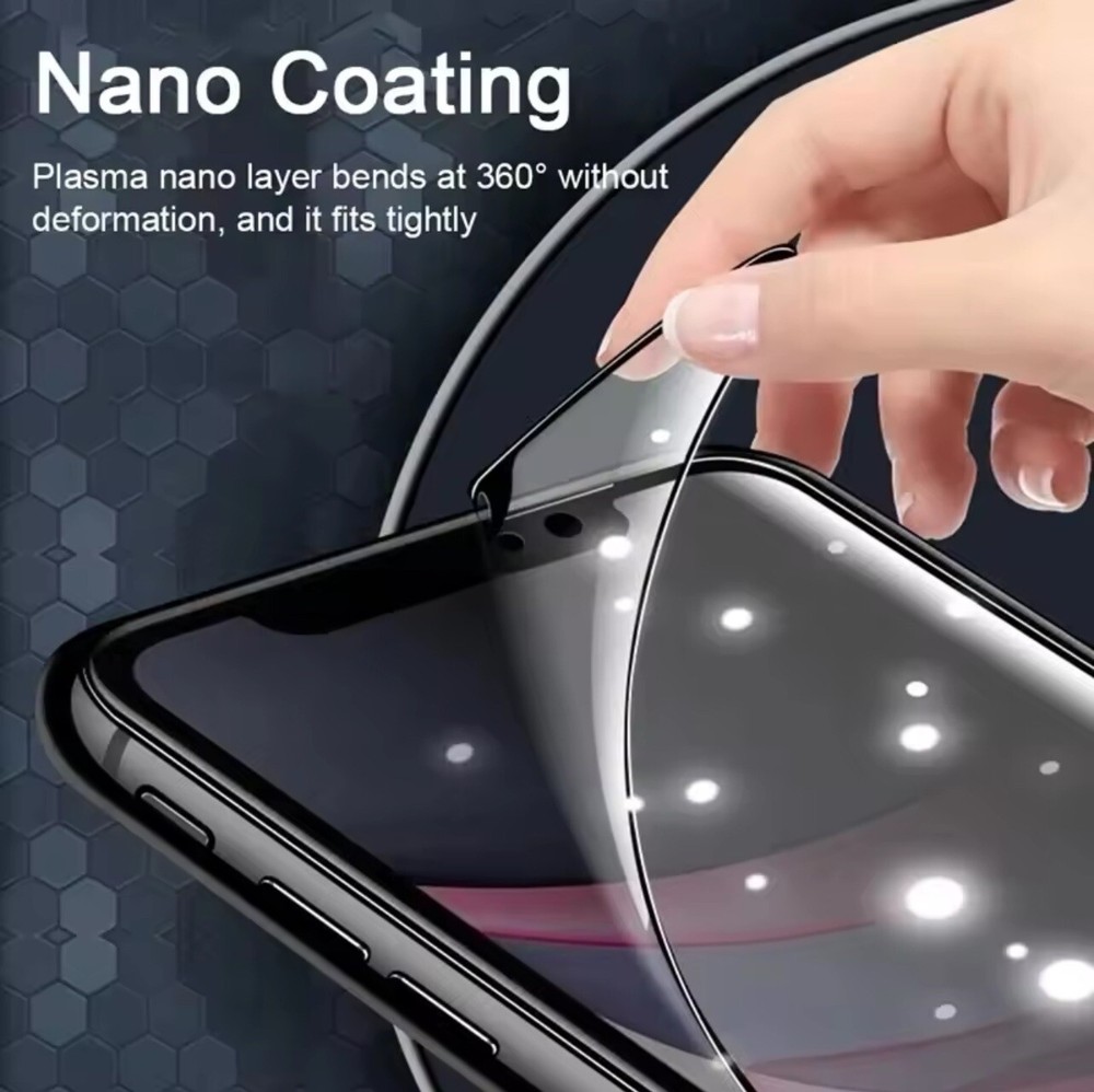4pcs Matte Ceramic Privacy Screen Protector iPhone 14 Pro Max, 7/8/SE, 11/XR