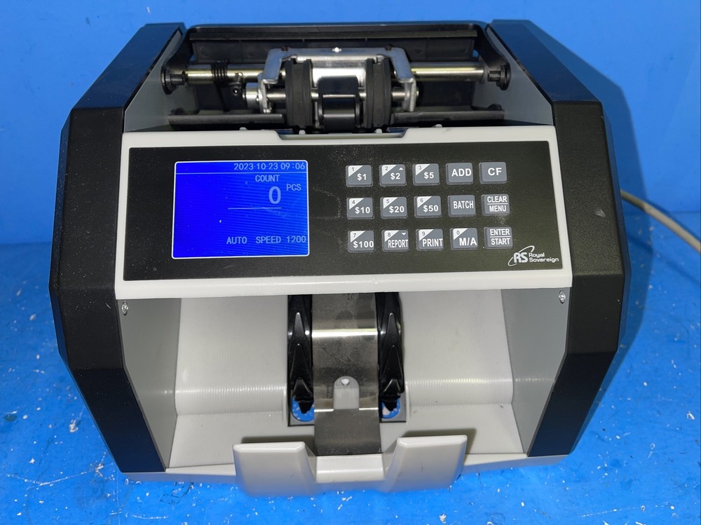 Royal Sovereign Front-Loading Bill Counter RBC-ED250