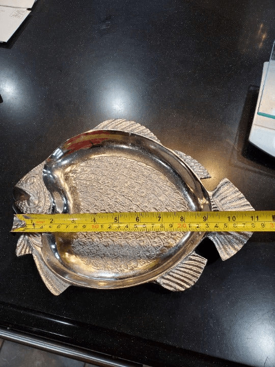 Cast Aluminum Fish Platter / Tray