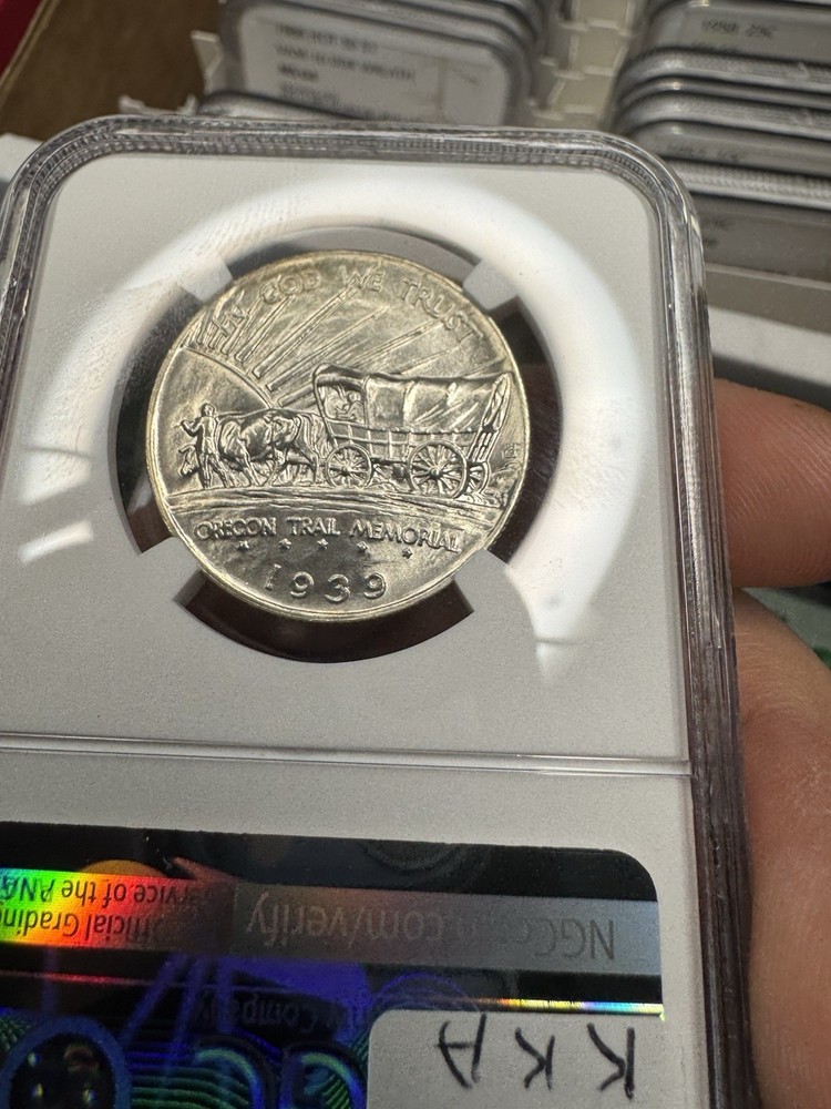 1939 OREGON COMMEMORATIVE NGC MS66 Fresh Back From Grading