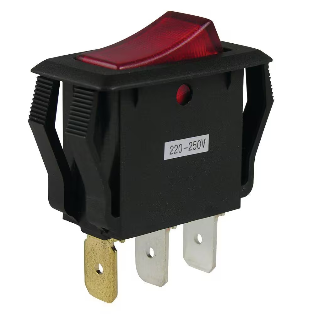 16 Amp Single-Pole Rocker Switch