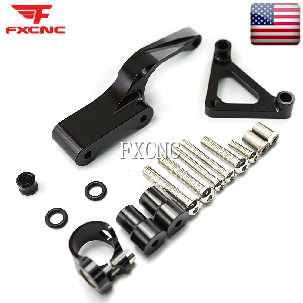 Steering Damper Stabilizer Holder Mount Support Bracket For Ducati Monster 696