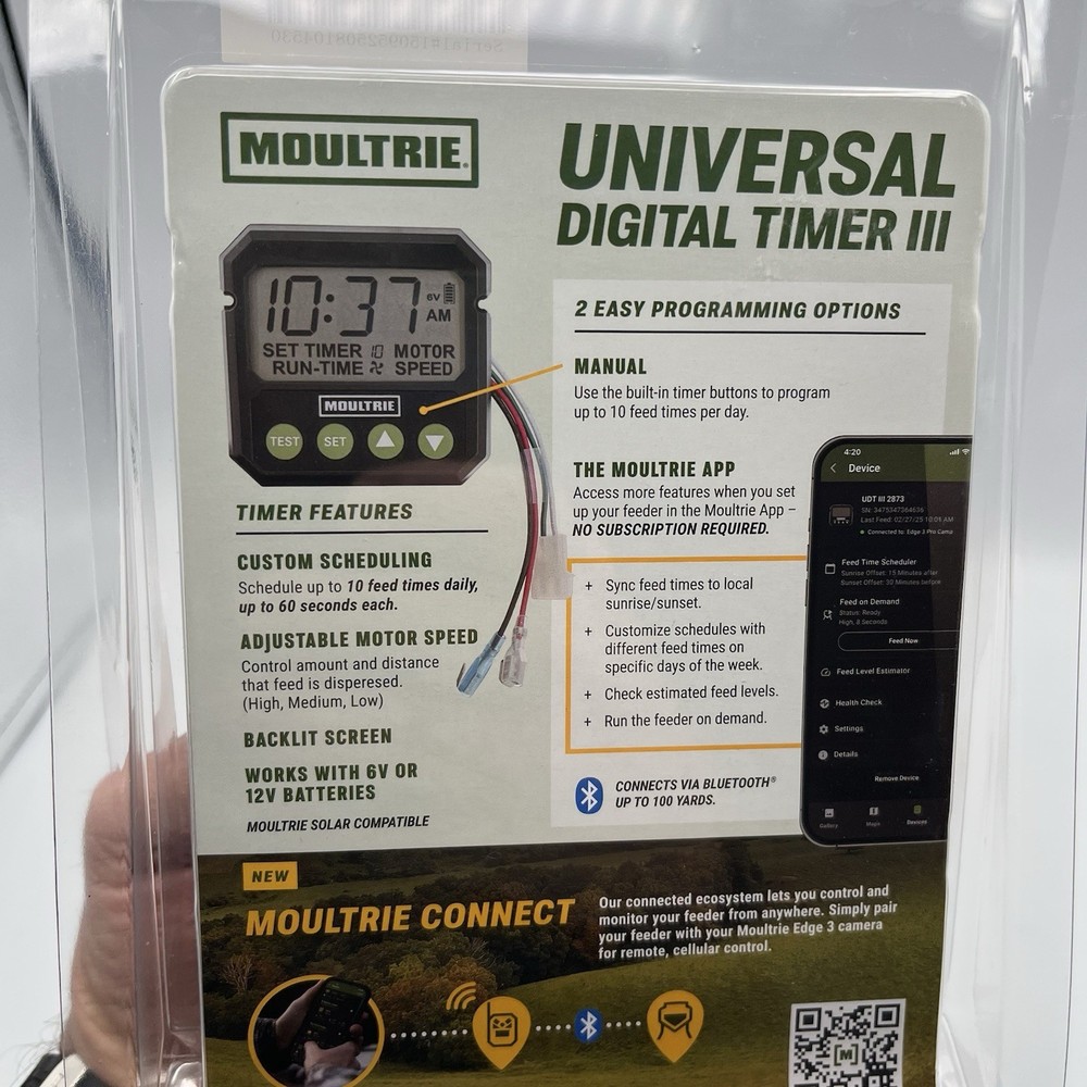 Universal Digital Timer III - Deer Feeder Timer - Digital Timer System