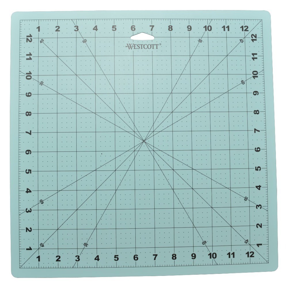Self Healing Cutting Mat 12x12 Inches Double Sided Gridded Work Surface for