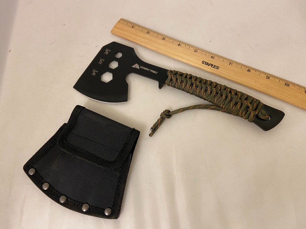 10" Ozark Trail Paracord Axe Hatchet