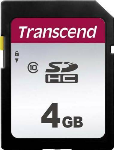 Transcend SDHC 4GB UHS-1 Class 10 Memory Card + Case Organizer Starter Kit