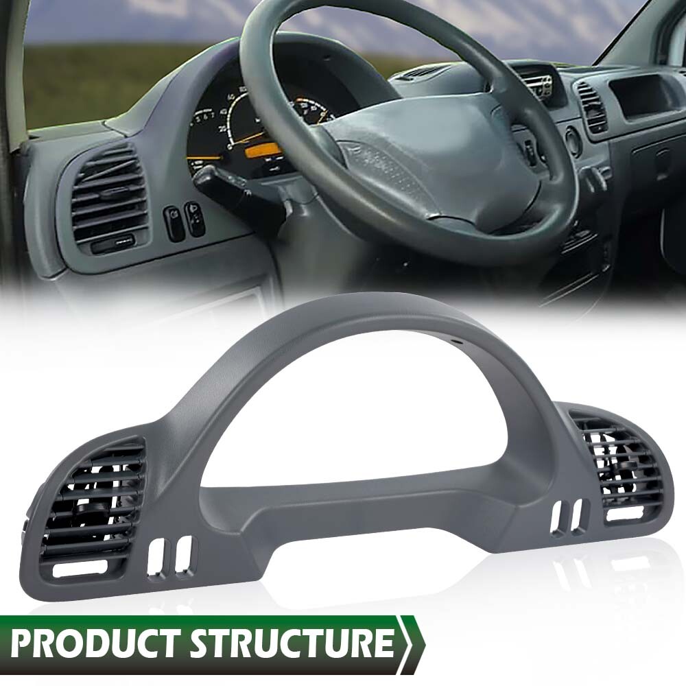 Fit For 2002-2006 Dodge Sprinter Left Side Dash Panel Bezel Trim With A/C Vents