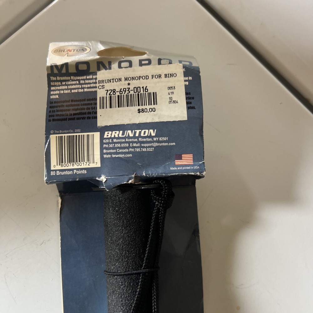 Brunton Collapsible Monopod & Walking Stick