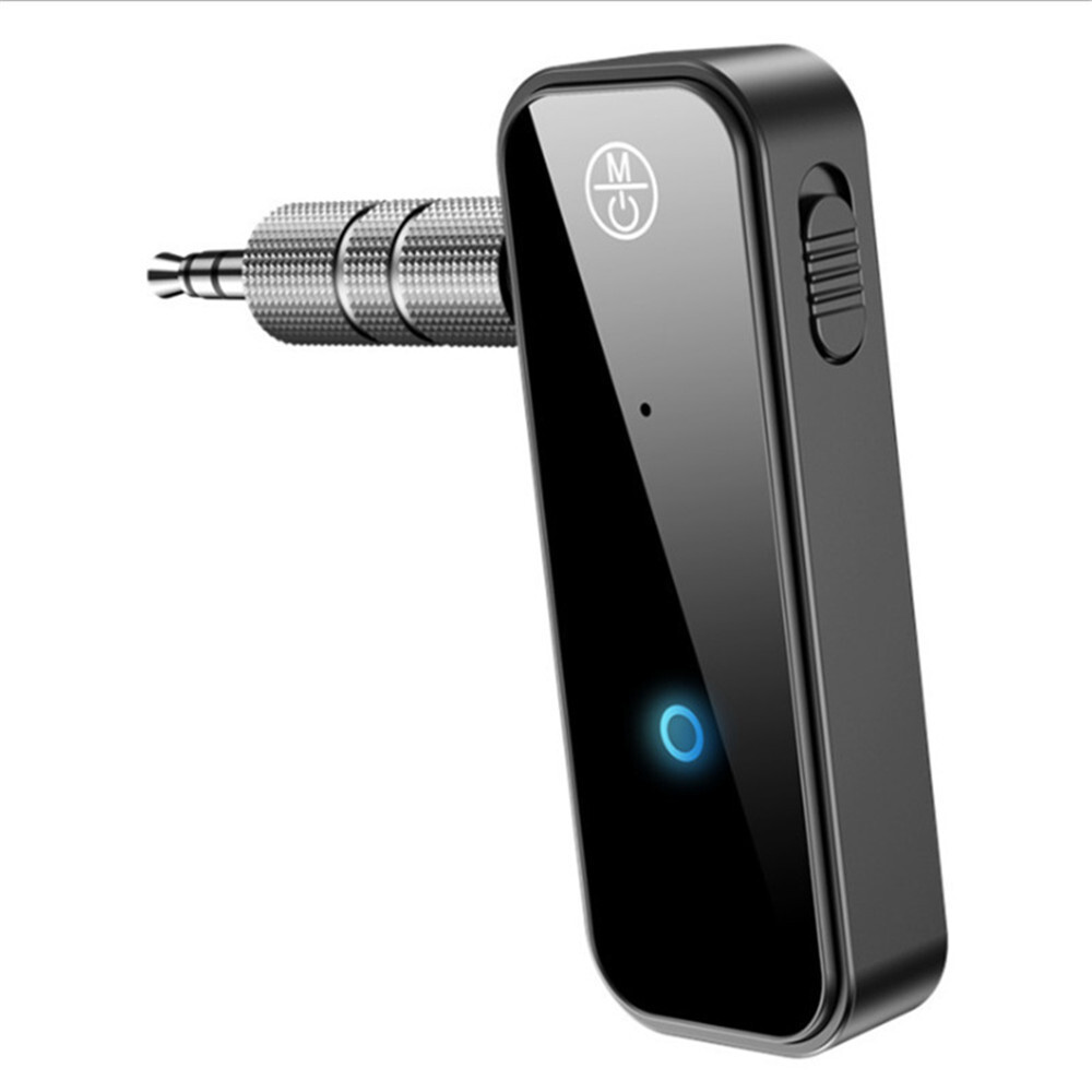 Bluetooth 5.0 Wireless Car Transmitter Receiver Adapter 3.5mm Aux USB Charger