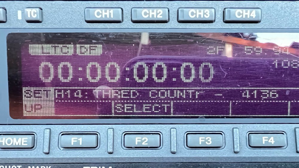 SONY HDW-2000 HDCAM EDITOR Fully serviced! 1890 Drum Hours