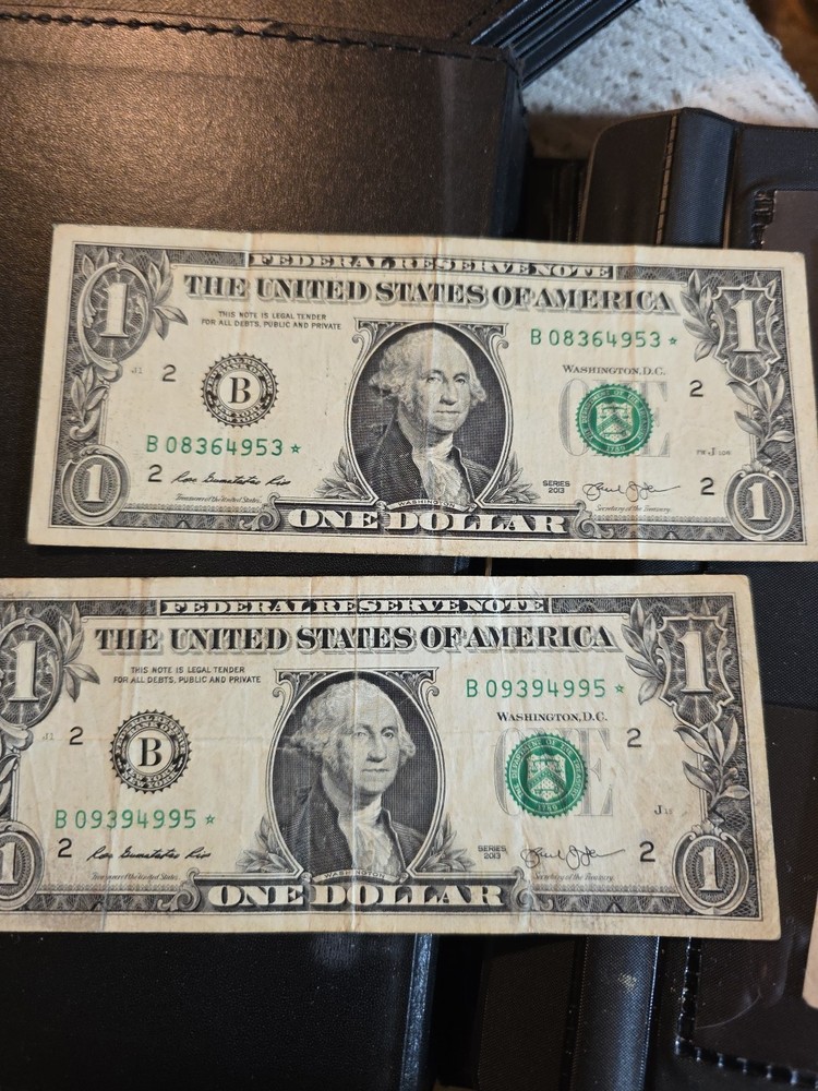2013 B Star Note Rare Fort Worth Duplicate Note