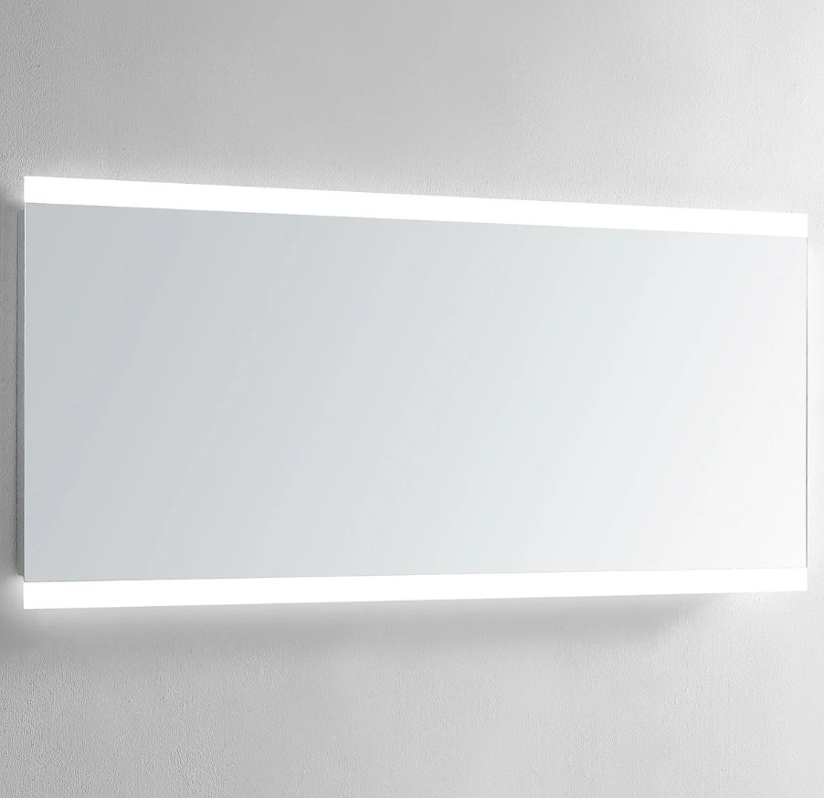 SABINE LED LIGHTED BATHROOM VANITY RECTANGLE MIRROR - 70 x 32