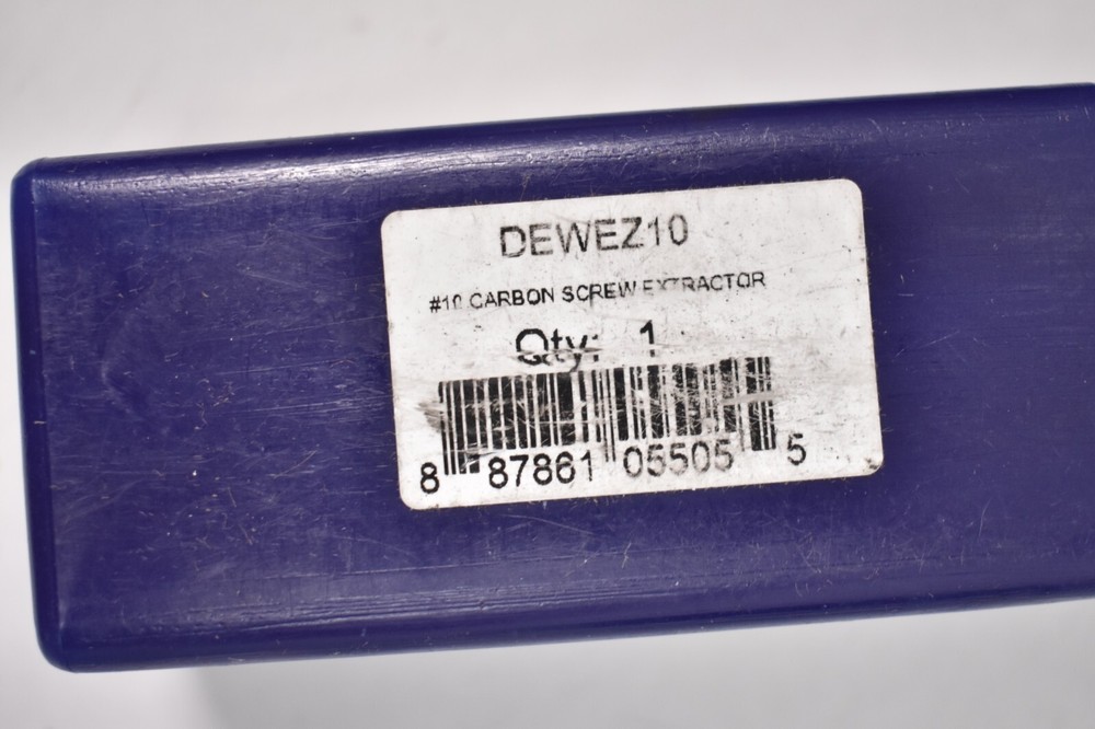 #10 Carbon Screw Extractors Dew Series DEWEZ10 Spiral Tool Replacement