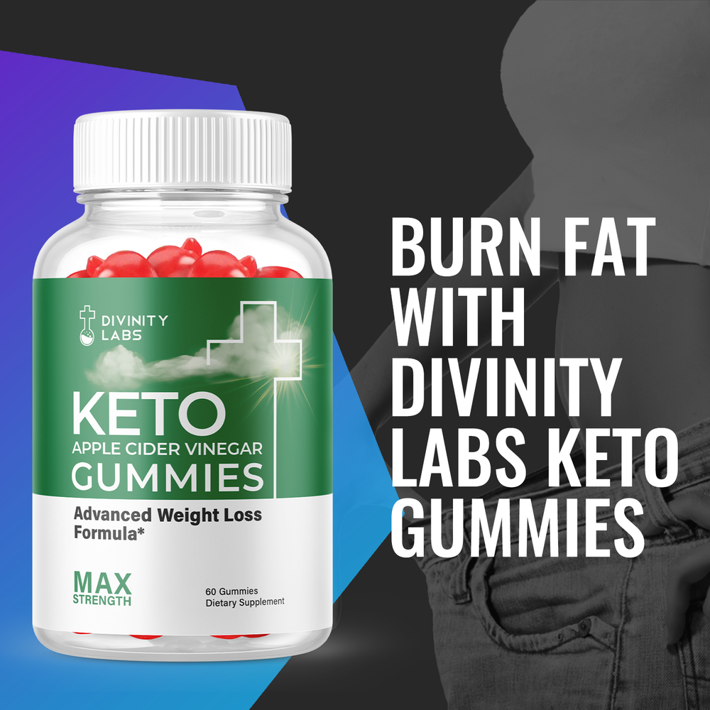 (3 Pack) Divinity Labs Keto Gummies, Divinity Labs Keto ACV (180 Gummies)