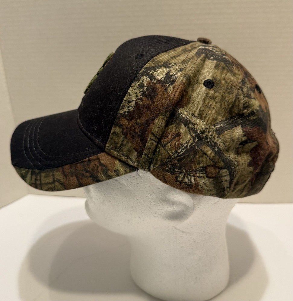 Browning Camouflage Adjustable Ball Cap One Size Cotton/Poly Blend