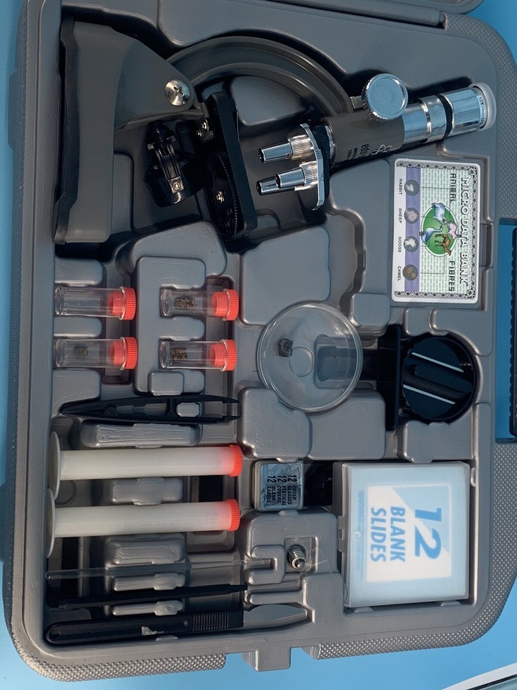 Microscope w/ Projector 3 Function 42x 25x 8x Homeschool Science