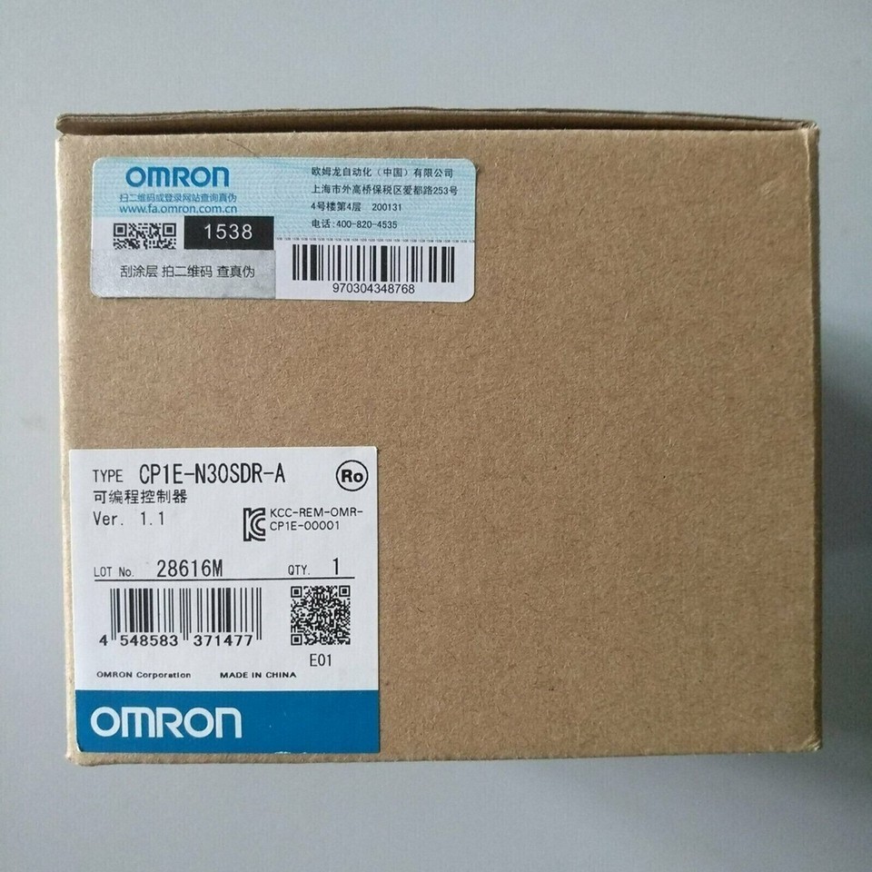 Omron CP1E-N30SDR-A Programmable Controller Module New in box