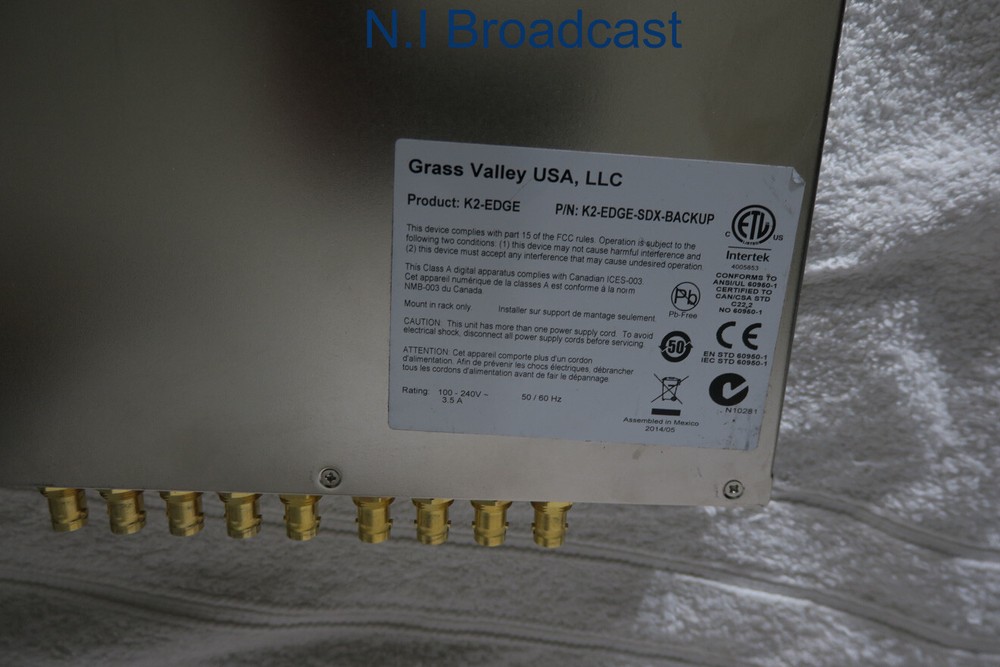 Grass Valley K2 Edge smart playout server (server 3)