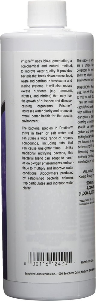 Pristine Aquarium Treatment, 500ml