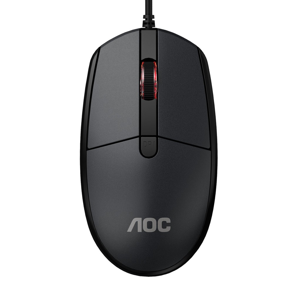 AOC MS130 Office Wired Optical Scroll Wheel Mouse for PC Laptop Notebook Desktop