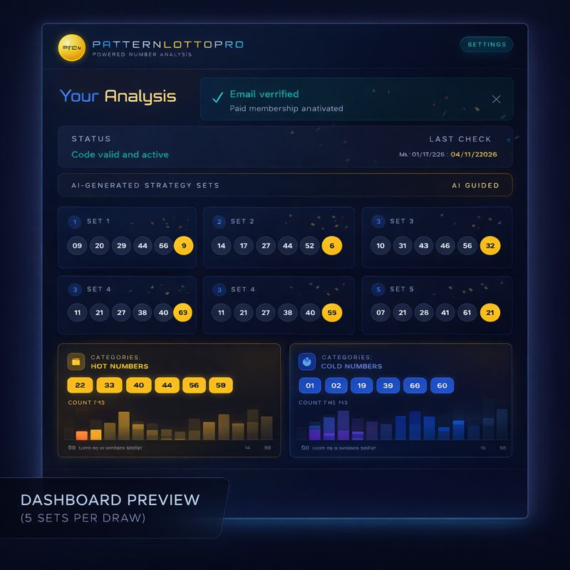 AI Lottery System Software for Powerball | Pattern Analysis Prediction Strategy