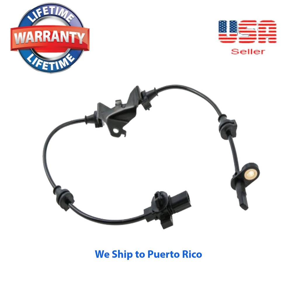 2 ABS Speed Sensor Front Left & Right & 2 Connector Fit HONDA ACCORD 2008-2012