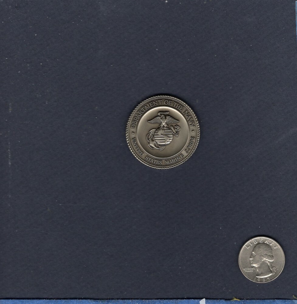 MARINE SECURITY GUARD BATTALION USMC Challenge Coin Patch Image