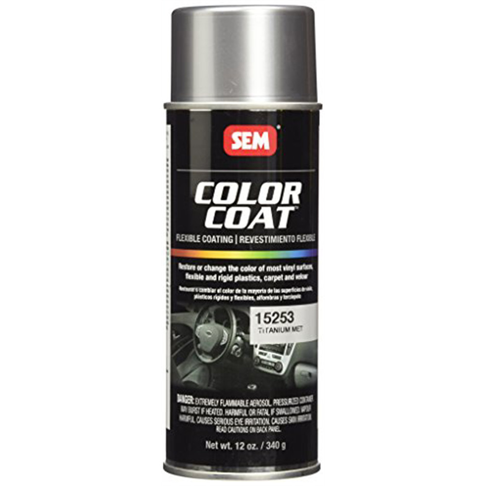 SEM Paints 15253 Color Coat, Titanium Metallic