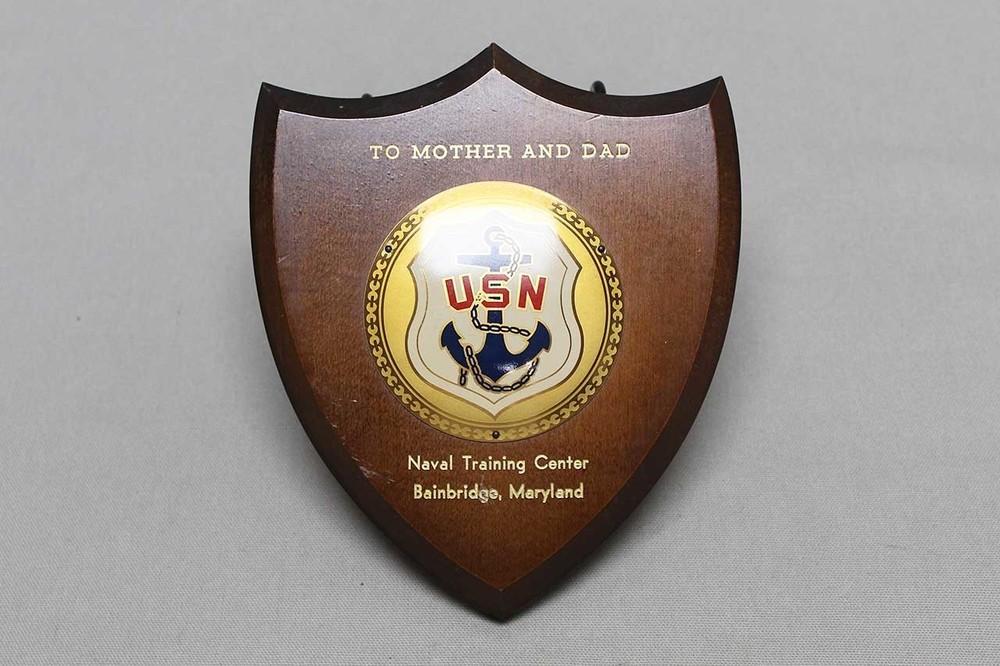 US Navy Training Center MD Plaque . FLU5068