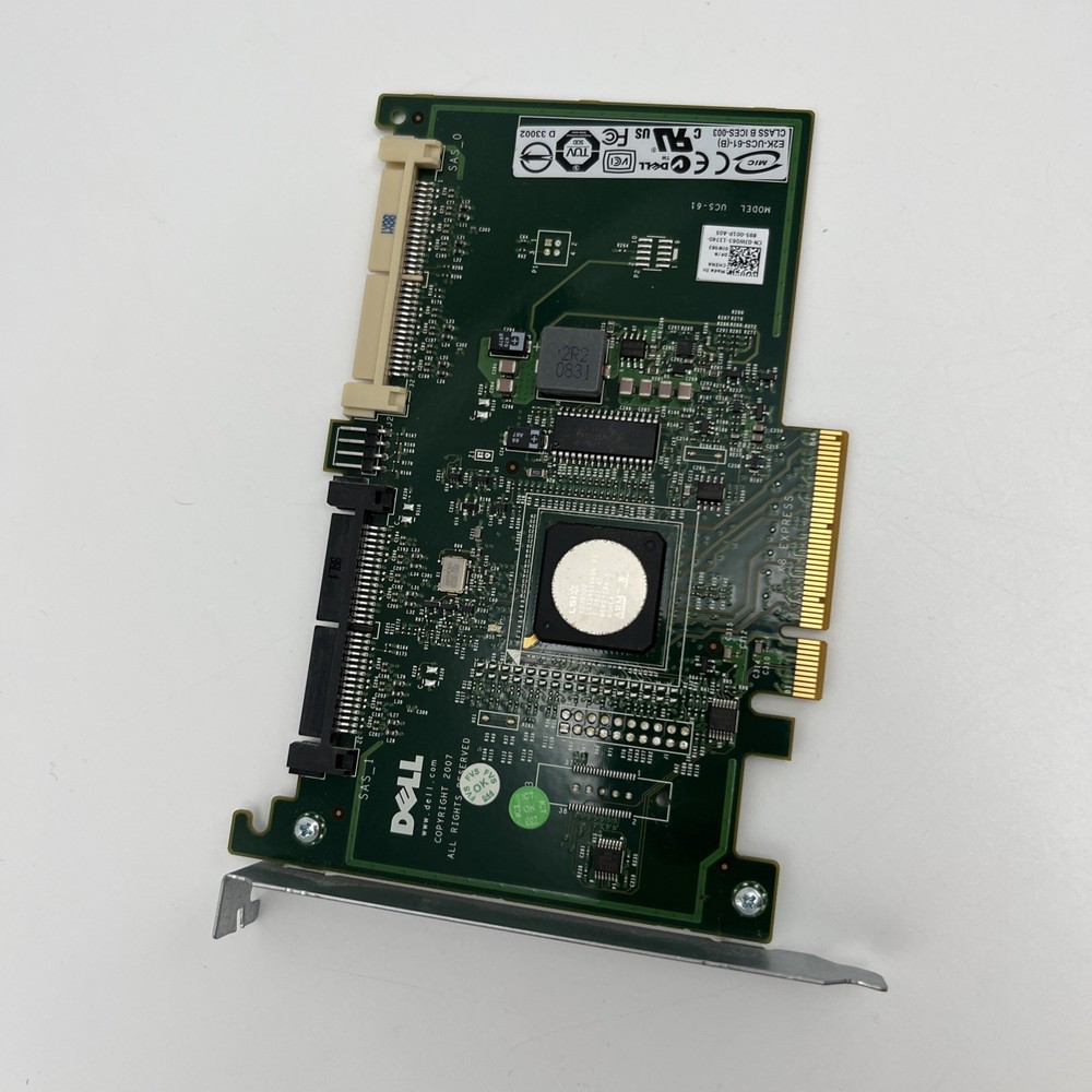 Dell PowerEdge SAS 6/iR RAID Controller Adapter Card JW063