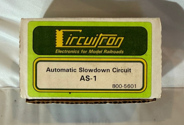 🚂Circuitron #800-5601 AS-1 Automatic Slowdown Circuit🚂