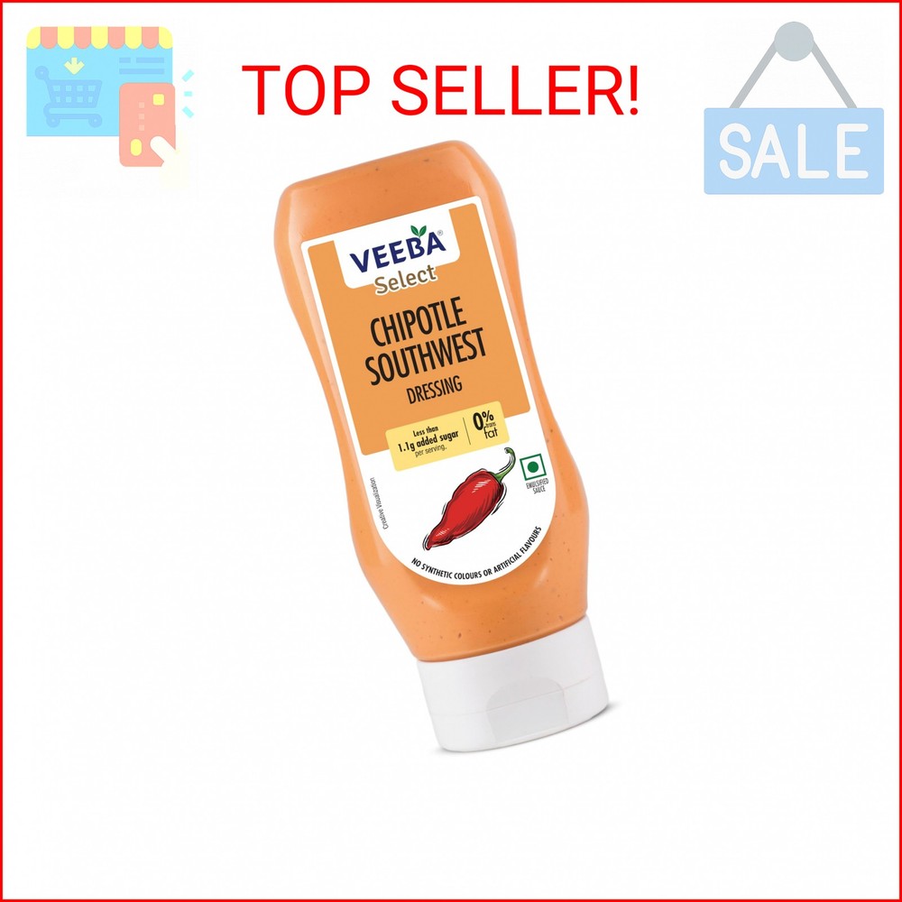 Veeba Chipotle Southwest Salad Dressing, 300g