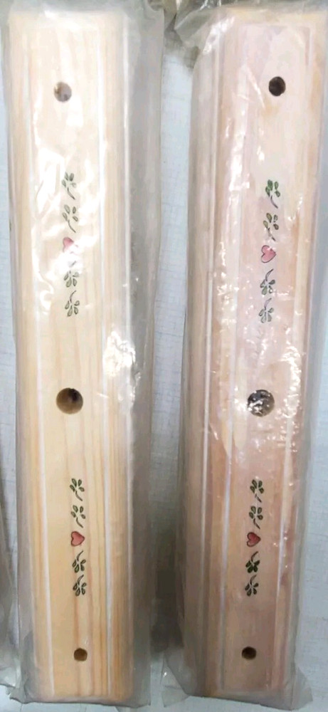 1 Set Knobs & Rods 8" Extender Bars 2 Bars per Set Nicely Decorated