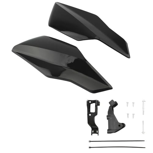 Motorcycle Handguards PP Plastic Handlebar Protector Wind Cold Hand Black