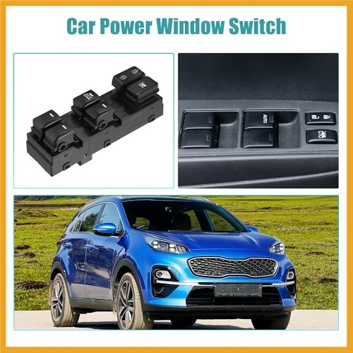 Front Left Driver Side Power Window Switch Window Control Switch Fit for Kia