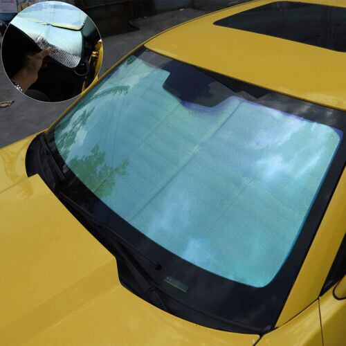 Windshield Sun Shade Front Window Shade Sun Visor UV Block for Camaro 2010-2015