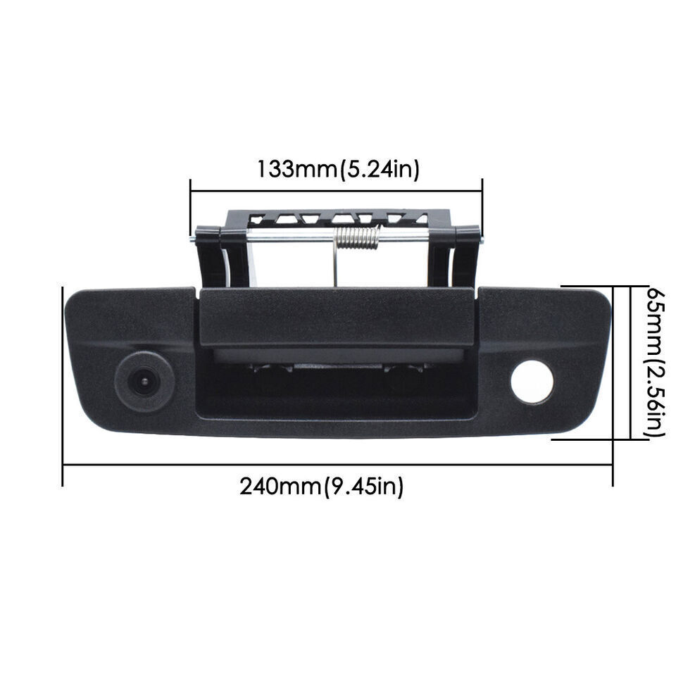 For 2009 2010 Dodge 2011-17 Ram 1500 2500 3500 EOA Tailgate Handle Backup Camera