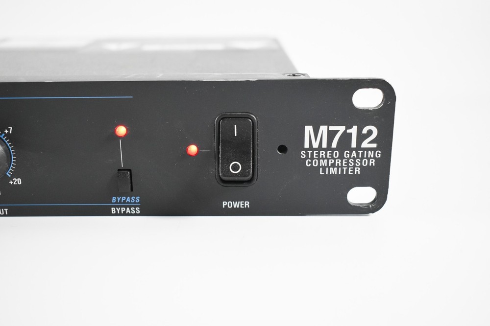 JBL M712 Stereo Gate Compressor Limiter Rack Unit