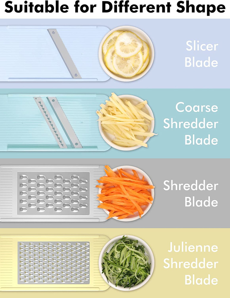 rofessional Mandoline Slicer for Kitchen, Multi Purpose