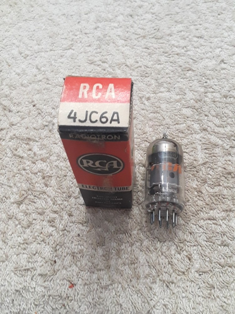NOS RCA 4JC6A Vacuum tube