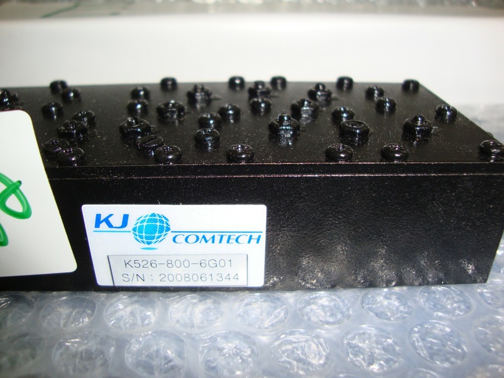 KJ Comtech Microwave Band Pass Filter K526-800-6G01