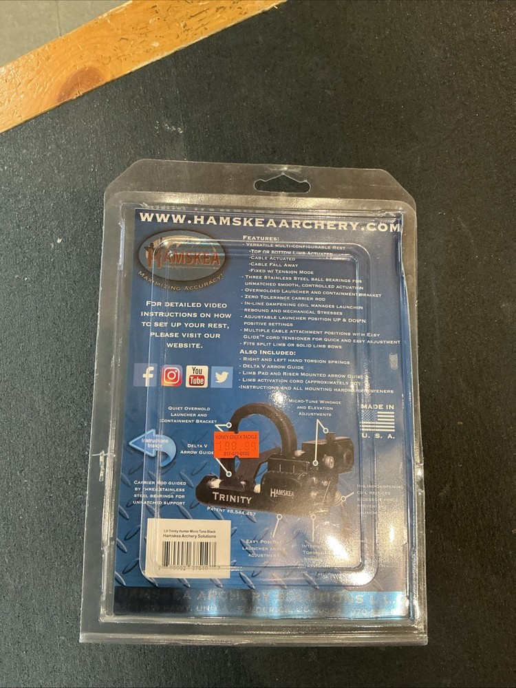 Hamseka Arrow Rest Left Hand