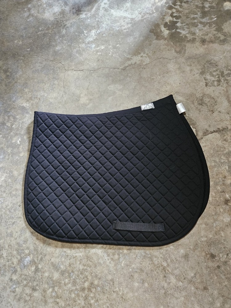 Tuffrider Black Basic All Purpose Saddle Pad With No Straps