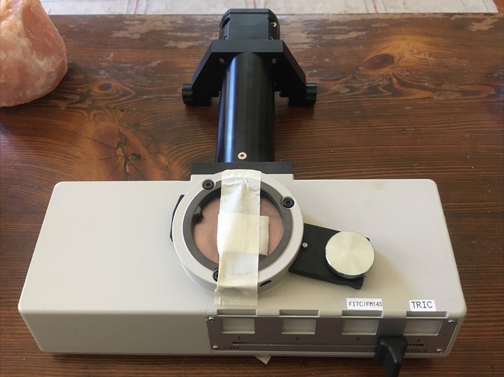 Nikon Epi-Illuminator EFD-3 Rotating Polarizing Sliding Filter Built-in Analyzer