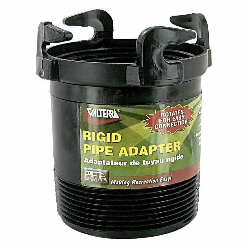 Valterra T1027 Rotating Rigid Sewer Pipe Adapter Bayonet to Threaded